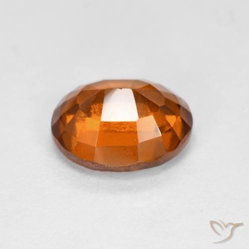 Granato hessonite Arancio medio-scuro naturale da 2.14 ct, Ovale, VS