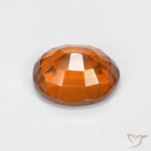 Granato hessonite Arancione rossastra naturale da 2.01 ct, Ovale, VS