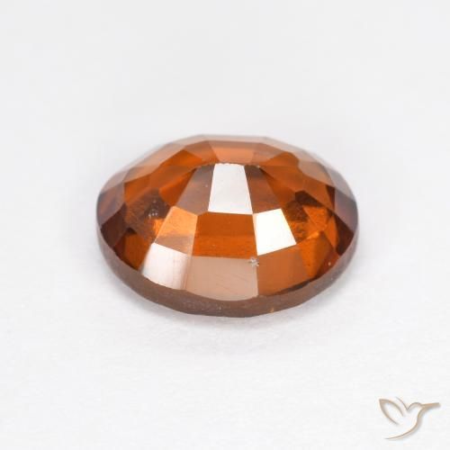 Granato hessonite Arancione Ambra naturale da 2.23 ct, Ovale, VS-SI