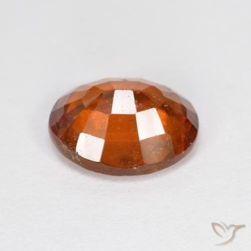 Granato hessonite Arancione Ambra naturale da 2.83 ct, Ovale, VS-SI