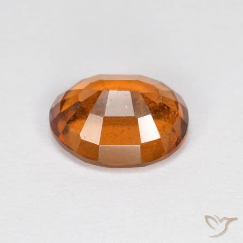 Granato hessonite Arancio medio-scuro naturale da 1.94 ct, Ovale, VS-SI