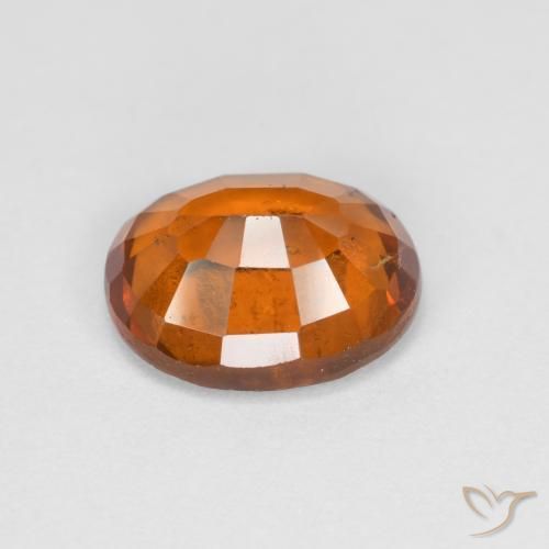 Granato hessonite Arancio medio-scuro naturale da 2.25 ct, Ovale, VS-SI