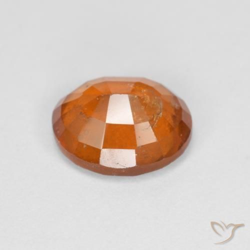 Granato hessonite Arancione scuro naturale da 2.22 ct, Ovale, VS-SI