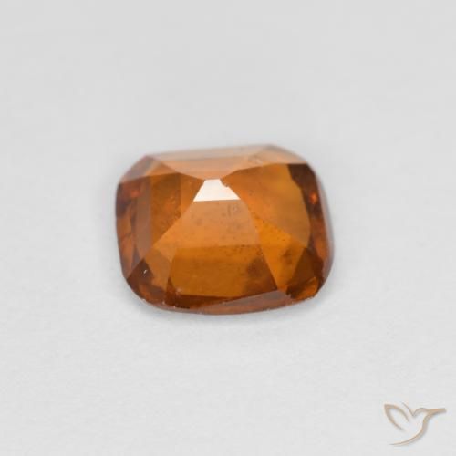 Granato hessonite Arancio Medio naturale da 1.40 ct, Cuscino, VS-SI