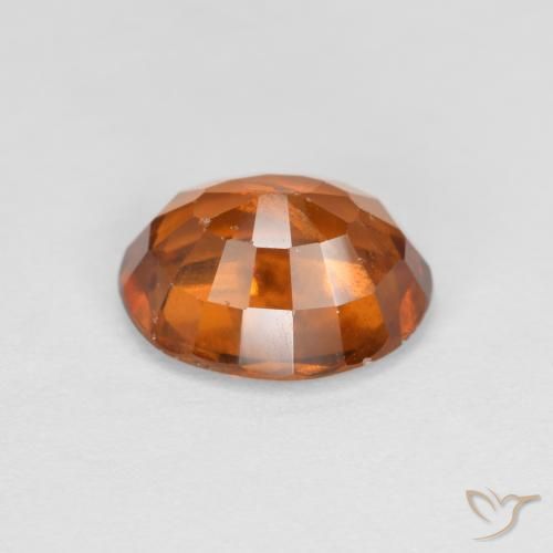 Granato hessonite Arancione scuro naturale da 2.10 ct, Ovale, VS-SI