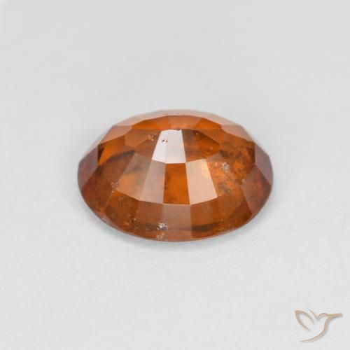 Granato hessonite Arancione Ambra naturale da 1.93 ct, Ovale, VS-SI