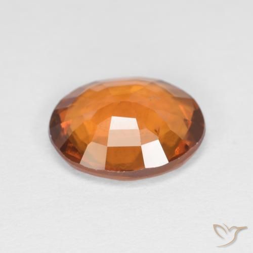 Granato hessonite Arancio giallastro naturale da 2.08 ct, Ovale, VS