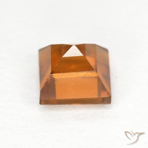 Granato hessonite Marrone arancio naturale da 1.00 ct, Quadrato, VS