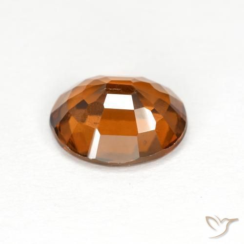 Granato hessonite Arancio Medio naturale da 1.77 ct, Ovale, VS