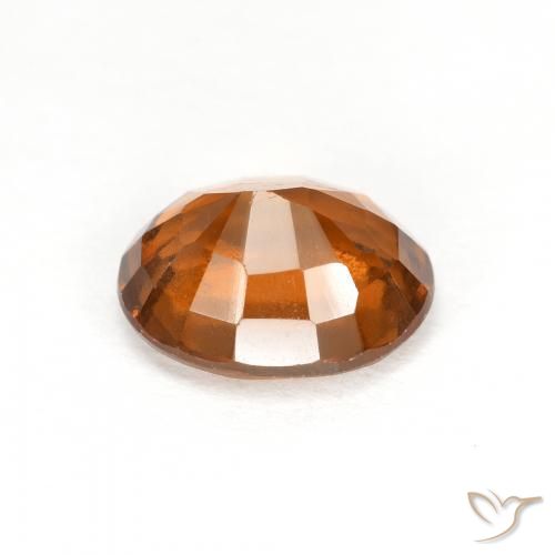 Granato hessonite Arancione scuro naturale da 1.90 ct, Ovale, VS