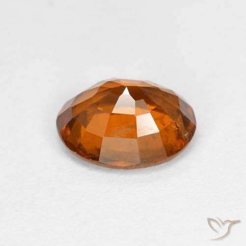 Granato hessonite Arancione scuro naturale da 1.97 ct, Ovale, VS-SI