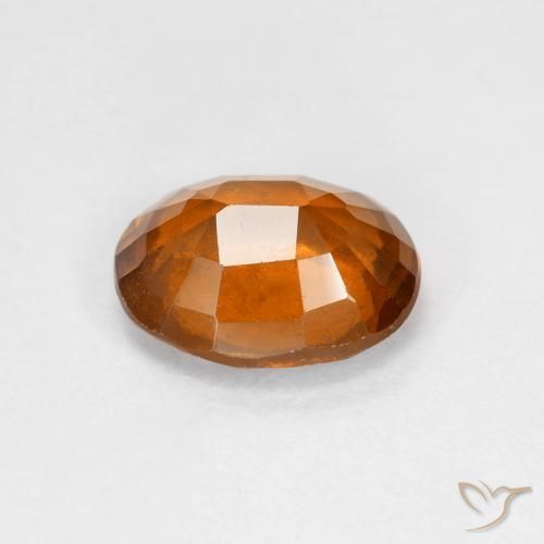 Granato hessonite Arancio medio-scuro naturale da 1.92 ct, Ovale, VS-SI
