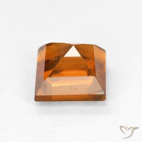 Granato hessonite Arancio medio-scuro naturale da 1.05 ct, Quadrato, VS-SI