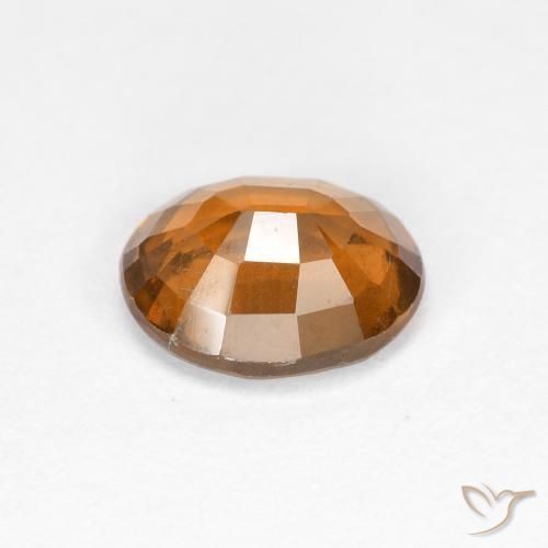 Granato hessonite Arancio Medio naturale da 1.52 ct, Ovale, VS