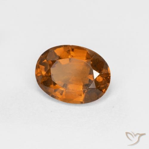 Granato hessonite Arancio Terra naturale da 1.16 ct, Ovale, VS