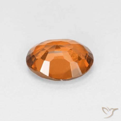 Granato hessonite Arancione Ambra naturale da 1.10 ct, Ovale, VS