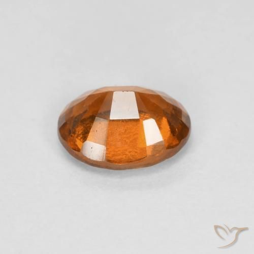 Granato hessonite Arancio Medio naturale da 0.83 ct, Ovale, VS