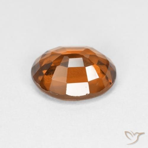 Granato hessonite Arancio Medio naturale da 1.78 ct, Ovale, VS