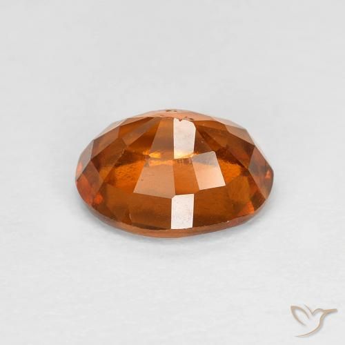 Granato hessonite Arancio medio-scuro naturale da 2.07 ct, Ovale, VS