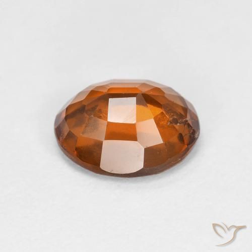 Granato hessonite Arancione scuro naturale da 2.00 ct, Ovale, VS