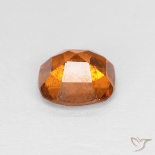 Granato hessonite Arancione scuro naturale da 1.13 ct, Cuscino, VS