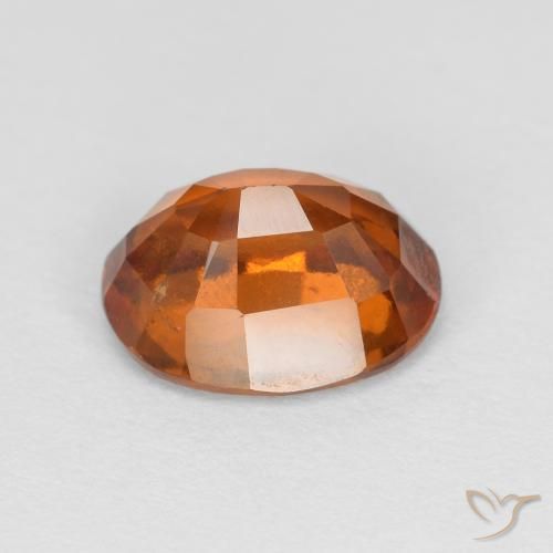 Granato hessonite Medium Dark-Orange naturale da 2.01 ct, Ovale, VS