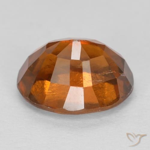 Granato hessonite Arancione Ambra naturale da 2.42 ct, Ovale, VS