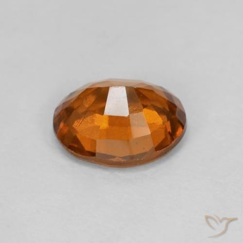 Granato hessonite Medium Dark-Orange naturale da 1.88 ct, Ovale, VVS-VS