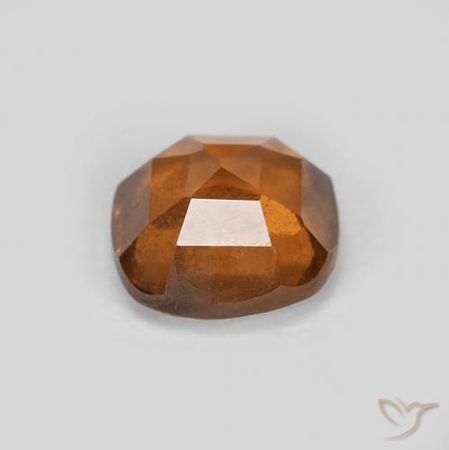 Granato hessonite Medium Dark-Orange naturale da 1.12 ct, Cuscino, VS