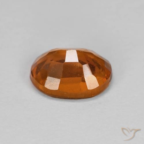 Granato hessonite Arancione Ambra naturale da 1.15 ct, Ovale, VS