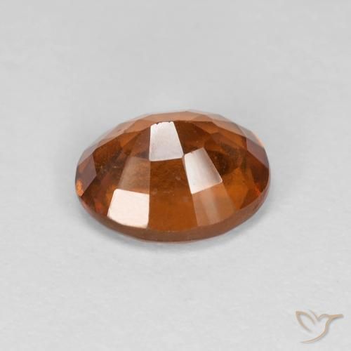Granato hessonite Medium Dark-Orange naturale da 1.97 ct, Ovale, VS