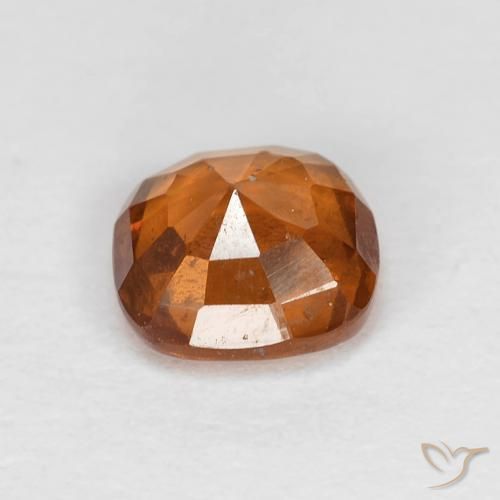 Granato hessonite Medium Dark-Orange naturale da 1.00 ct, Cuscino, VS