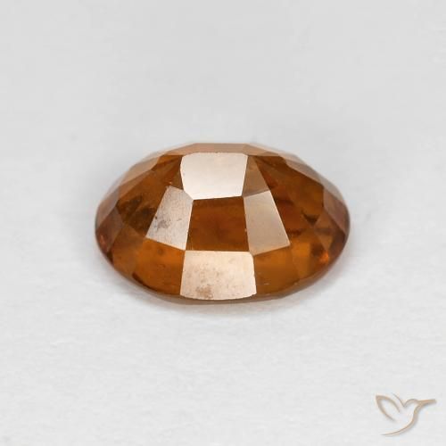 Granato hessonite Medium Dark-Orange naturale da 1.79 ct, Ovale, VS