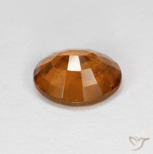 Granato hessonite Arancio giallastro naturale da 2.07 ct, Ovale, VS