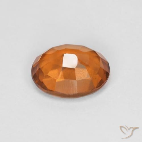 Granato hessonite Arancione scuro naturale da 1.81 ct, Ovale, VVS-VS