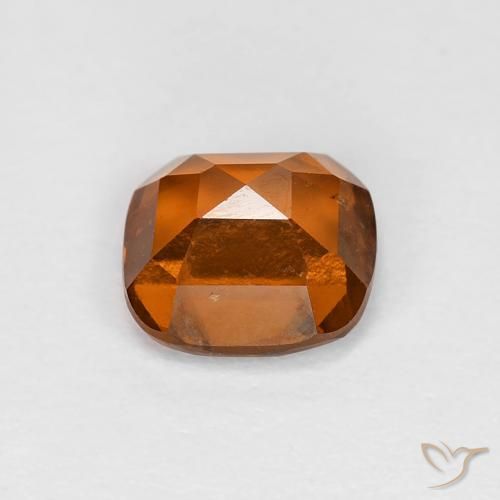 Granato hessonite Arancione scuro naturale da 1.17 ct, Cuscino, VS