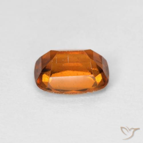 Granato hessonite Arancio Medio naturale da 1.28 ct, Cuscino, VS