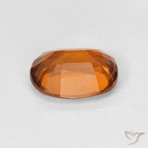 Granato hessonite Arancio Medio naturale da 1.52 ct, Ovale, VS