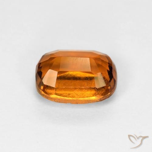 Granato hessonite Arancione scuro naturale da 1.37 ct, Cuscino, VS