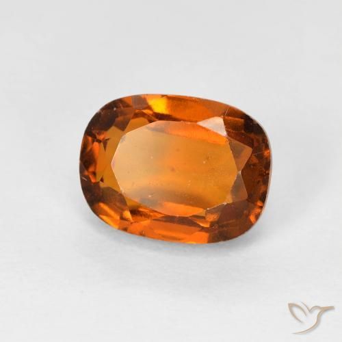 Granato hessonite Arancione scuro naturale da 2.08 ct, Cuscino, VS