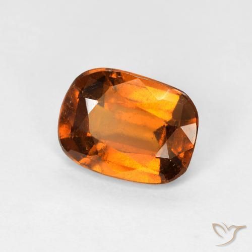 Granato hessonite Arancio Medio naturale da 1.58 ct, Cuscino, VS
