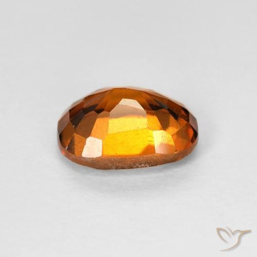 Granato hessonite Medium Dark-Orange naturale da 1.73 ct, Cuscino, VS-SI