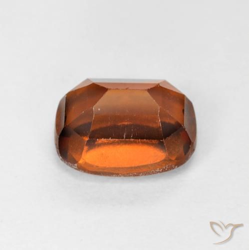 Granato hessonite Arancione Ambra naturale da 2.33 ct, Cuscino, VVS-VS