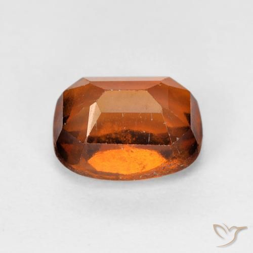 Granato hessonite Arancione scuro naturale da 2.40 ct, Cuscino, VS-SI