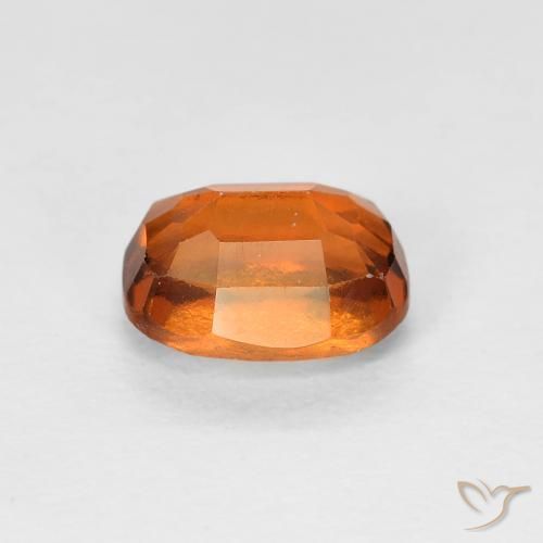 Granato hessonite Arancione scuro naturale da 1.36 ct, Cuscino, VS