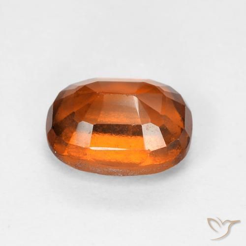 Granato hessonite Medium Dark-Orange naturale da 2.10 ct, Cuscino, VS