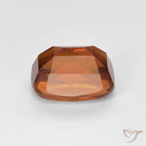 Granato hessonite Arancione scuro naturale da 2.67 ct, Cuscino, VVS-VS