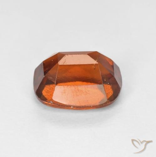 Granato hessonite Arancione Ambra naturale da 2.16 ct, Cuscino, VVS-VS