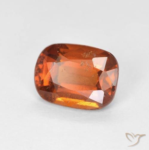 Granato hessonite Arancione scuro naturale da 1.83 ct, Cuscino, VS