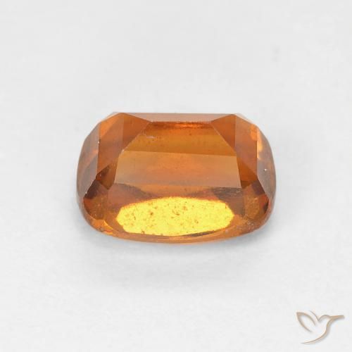 Granato hessonite Arancio Medio naturale da 1.56 ct, Cuscino, VVS-VS